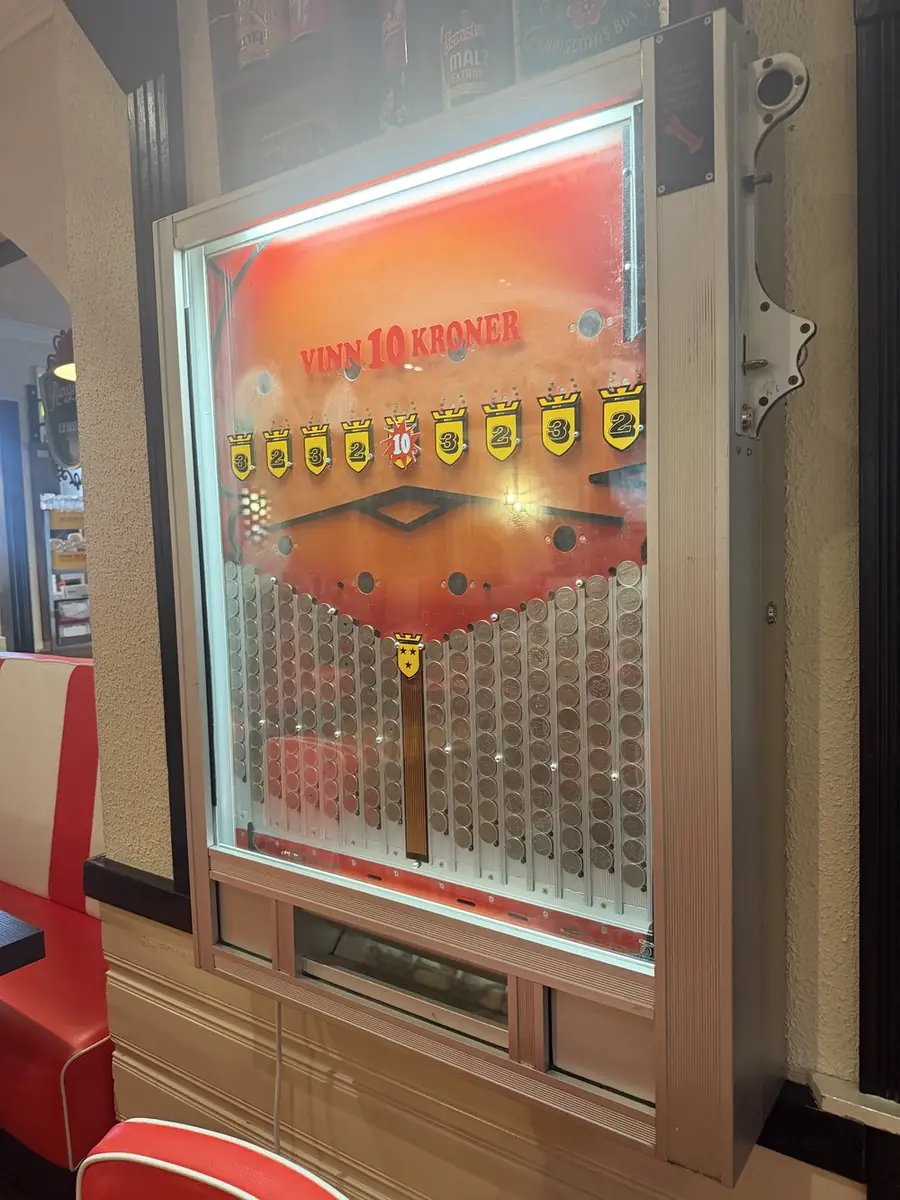 Myntspelemaskin - Vinn 10 kroner