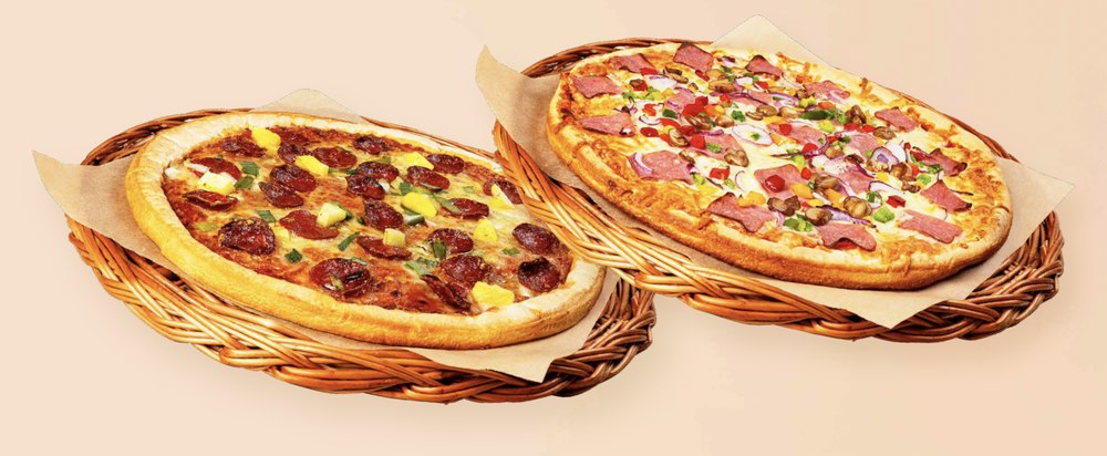 Nystekt pizza