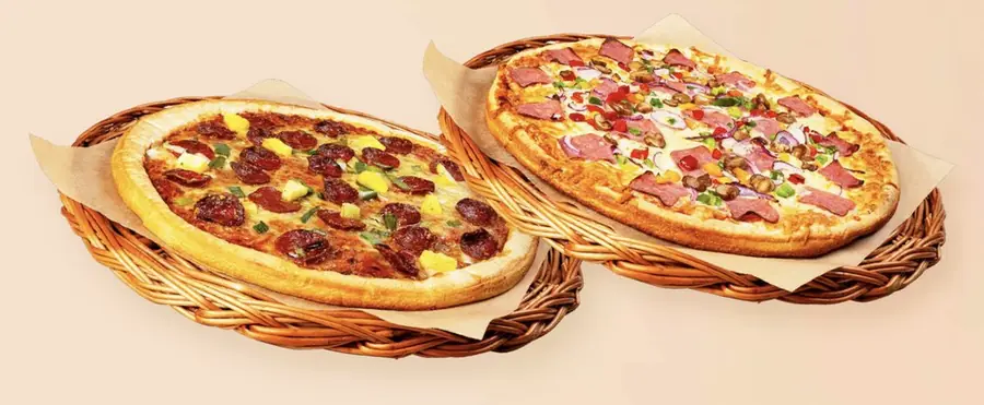 Nystekt pizza